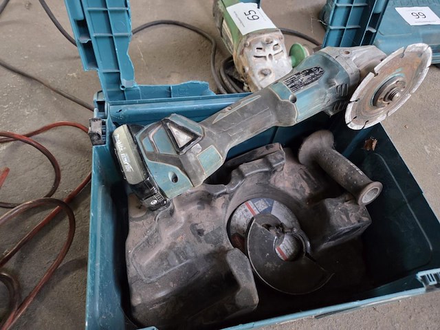 Accu haakse slijper makita dga 513 - afbeelding 5 van  7