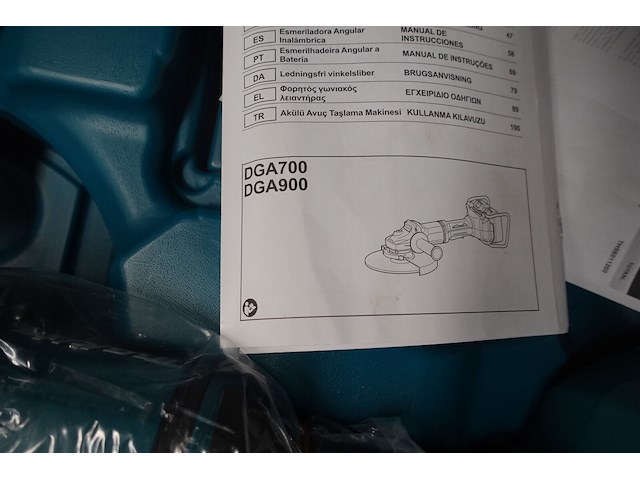Accu haakse slijper makita - afbeelding 2 van  4