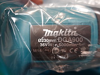 Accu haakse slijper makita - afbeelding 3 van  4