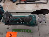 Accu haakse slijper makita - afbeelding 4 van  5