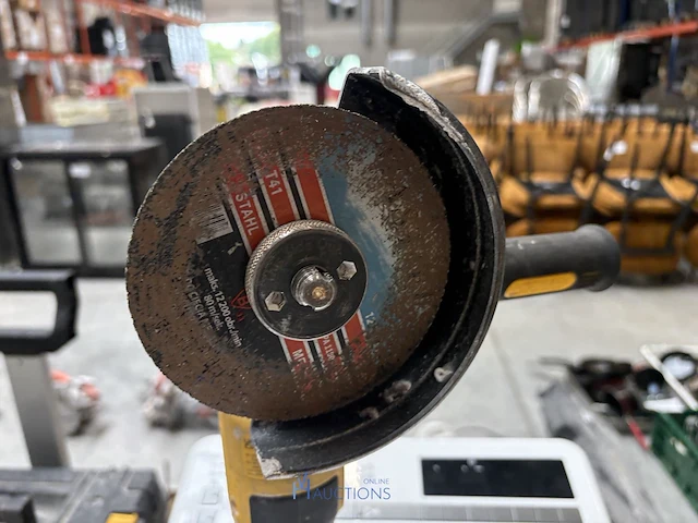 Accu haakse slijpmachine dewalt dcg405 - afbeelding 6 van  6