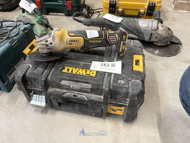 Accu haakse slijpmachine dewalt dcg406 - afbeelding 1 van  6