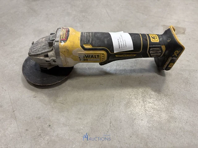 Accu haakse slijpmachine dewalt dcg406 - afbeelding 2 van  6