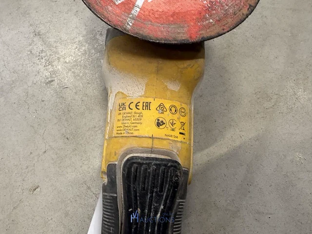 Accu haakse slijpmachine dewalt dcg406 - afbeelding 3 van  6