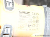 Accu haakse slijptol dcg418, vv oplader - afbeelding 3 van  3