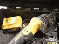 Accu haakse slijptol dewalt dcg405, vv oplader - afbeelding 2 van  4