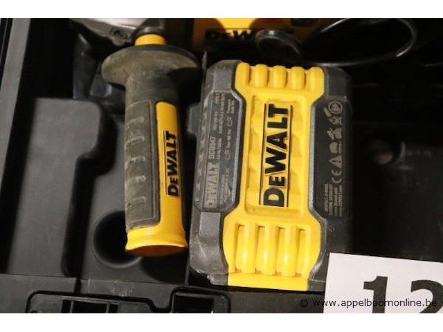 Accu haakse slijptol dewalt dcg416, vv oplader - afbeelding 2 van  4