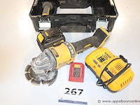 Accu haakse slijptol dewalt dcg418, vv oplader - afbeelding 1 van  5