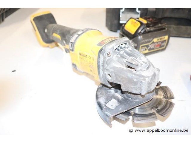 Accu haakse slijptol dewalt dcg418, vv oplader - afbeelding 2 van  5