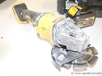 Accu haakse slijptol dewalt dcg418, vv oplader - afbeelding 2 van  5