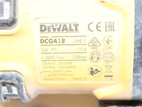 Accu haakse slijptol dewalt dcg418, vv oplader - afbeelding 3 van  5