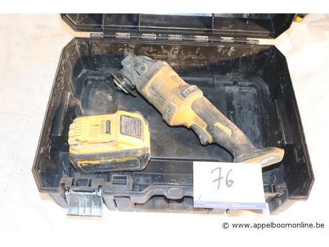 Accu haakse slijptol dewalt dcg418 - afbeelding 1 van  2
