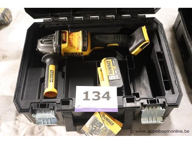 Accu haakse slijptol dewalt dcg418 - afbeelding 1 van  4