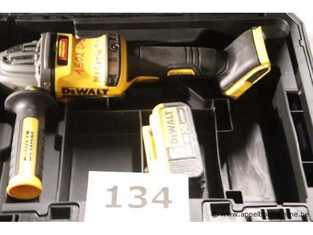 Accu haakse slijptol dewalt dcg418 - afbeelding 2 van  4