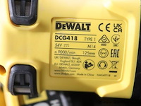 Accu haakse slijptol dewalt dcg418 - afbeelding 4 van  4