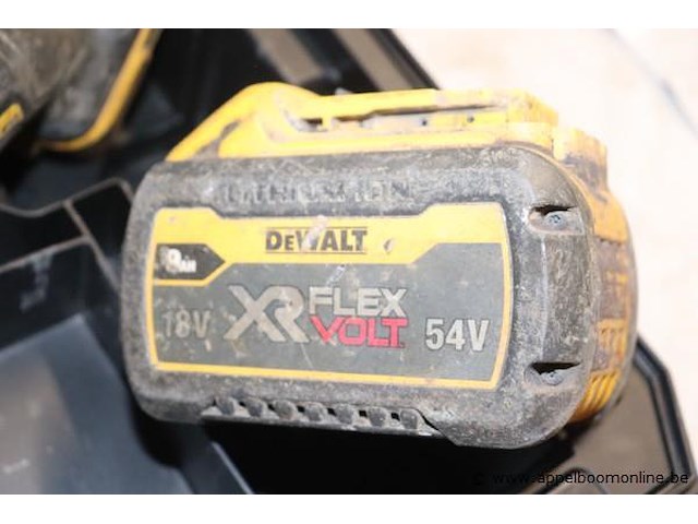 Accu haakse slijptol dewalt dcg418 - afbeelding 2 van  3