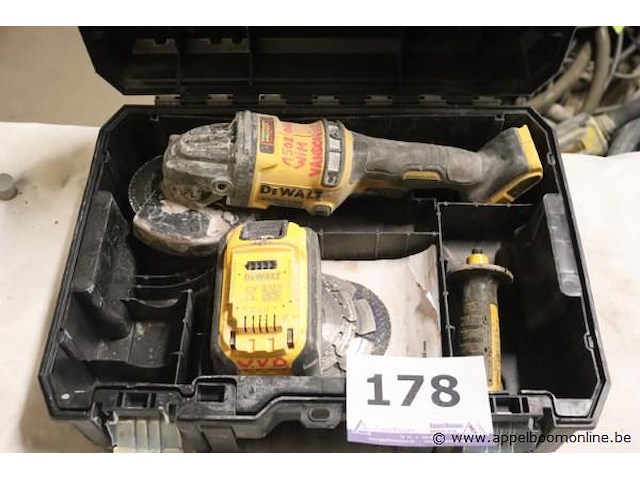 Accu haakse slijptol dewalt dcg418 - afbeelding 1 van  4