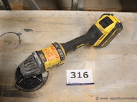 Accu haakse slijptol dewalt dcg418 - afbeelding 2 van  4