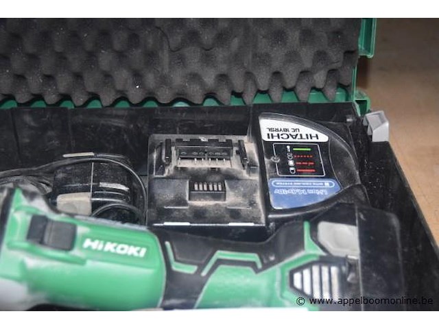 Accu haakse slijptol hikoki g18dbbl - afbeelding 3 van  3