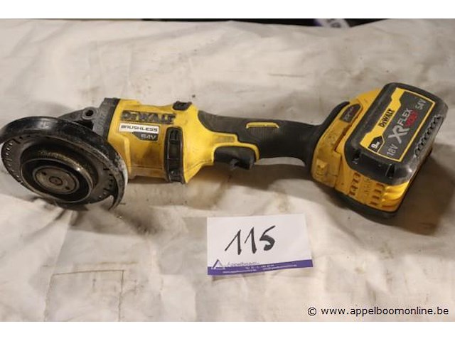 Accu haakse sliptol dewalt dcg418 - afbeelding 1 van  3