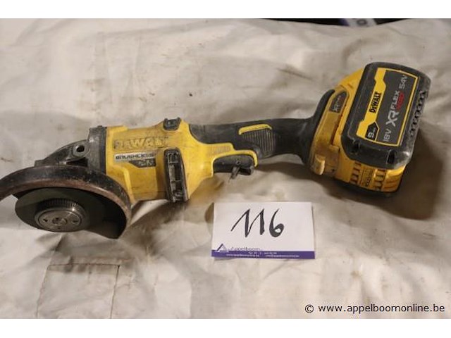 Accu haakse sliptol dewalt dcg418 - afbeelding 1 van  3