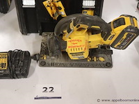 Accu handcirkelzaag dewalt dsc579, vv oplader