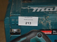 Accu handcirkelzaag makita dlx660 met lader en accu in koffer , accu reciprozaag makita zonder lader zonder accu djr186 (3,16) - afbeelding 3 van  9