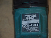 Accu handcirkelzaag makita dlx660 met lader en accu in koffer , accu reciprozaag makita zonder lader zonder accu djr186 (3,16) - afbeelding 9 van  9