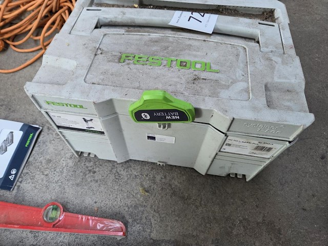 Accu isolatiezaag festool isc 240 - afbeelding 10 van  10