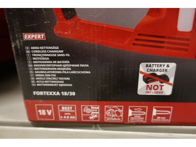 Accu kettingzaag machien einhell - afbeelding 3 van  4