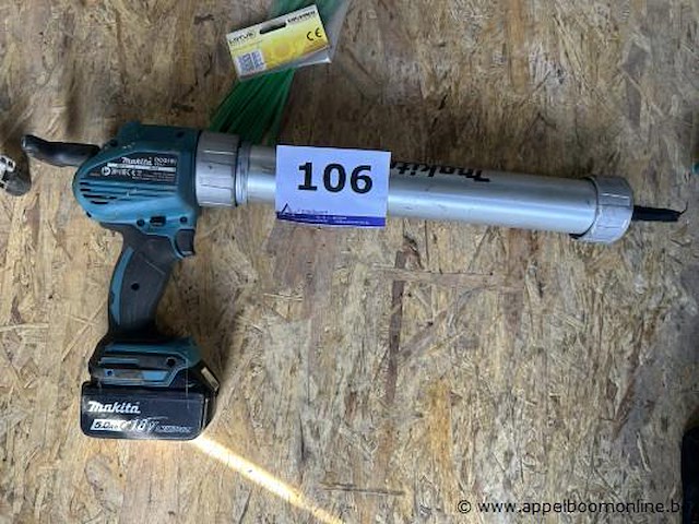 Accu kitpistool makita, dcg180 - afbeelding 1 van  2