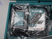Accu kitspuit - makita - dcg180 oplader - makita - dc18rc toebehoren - handleiding, koffer - afbeelding 3 van  3