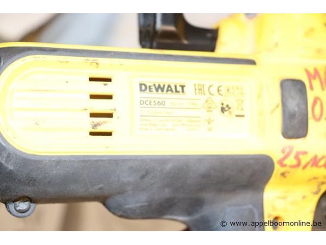Accu kitspuit dewalt dce560 - afbeelding 4 van  4