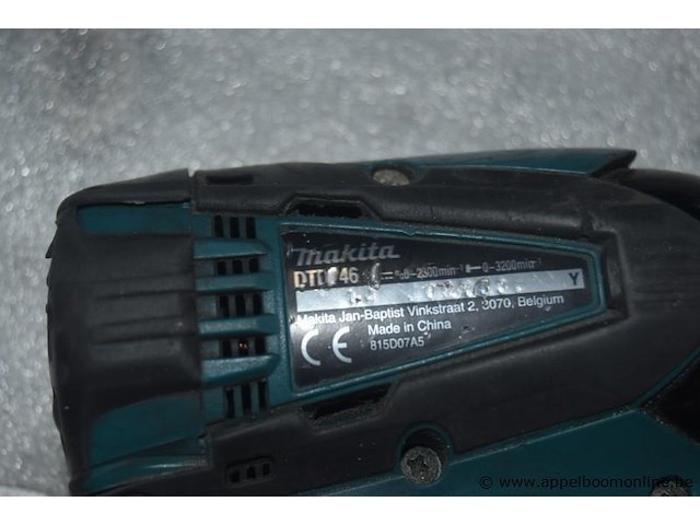 Accu kitspuit makita dcg180 en boormachine dtd646, werking niet gekend - afbeelding 3 van  3