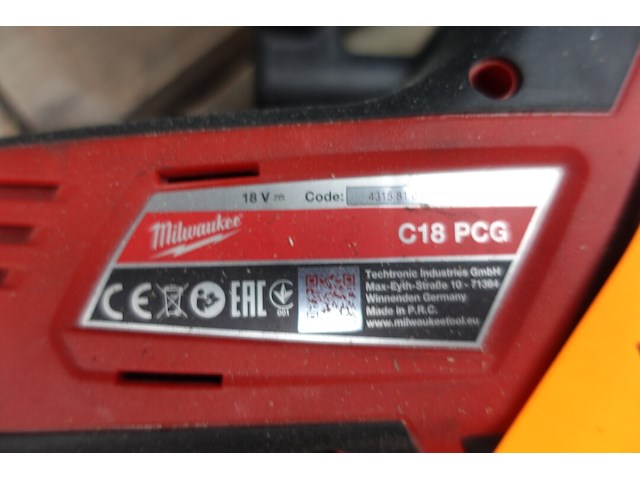 Accu kitspuit milwaukee - afbeelding 4 van  4