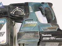Accu klopboorhamer - makita - dhr-200 oplader - makita - dc18rc - afbeelding 2 van  3