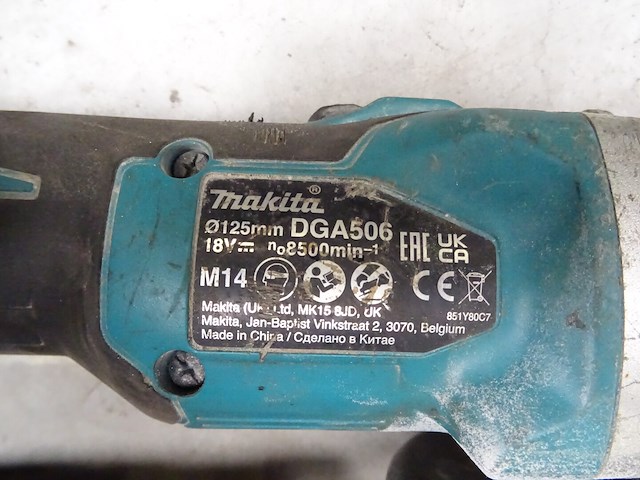 Accu klopboorhamer + accu haakse slijper makita - afbeelding 5 van  6