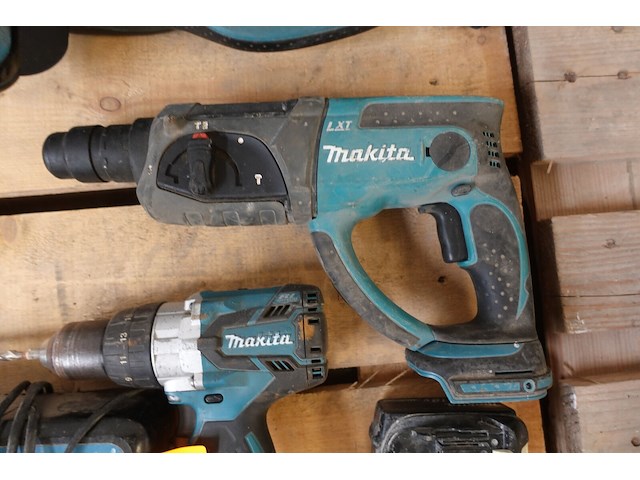 Accu klopboorhamer + boormachine makita - afbeelding 2 van  6