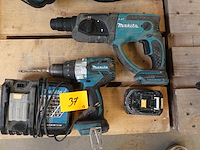 Accu klopboorhamer + boormachine makita - afbeelding 6 van  6