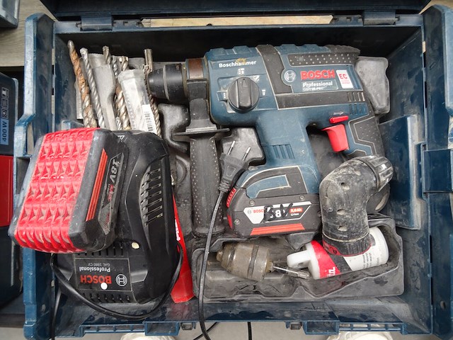 Accu klopboorhamer bosh - afbeelding 1 van  4