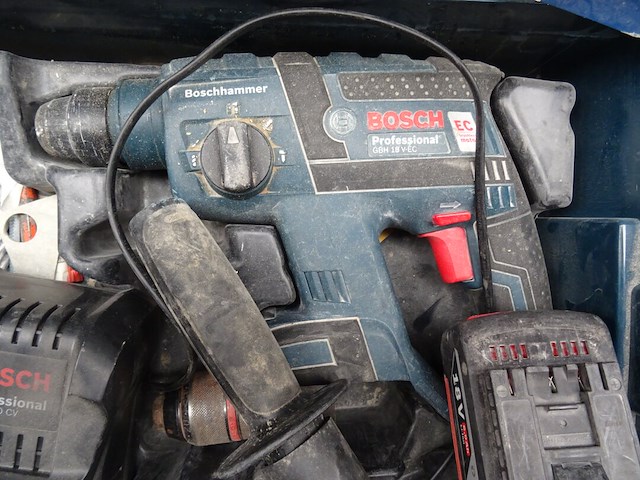 Accu klopboorhamer bosh - afbeelding 3 van  4
