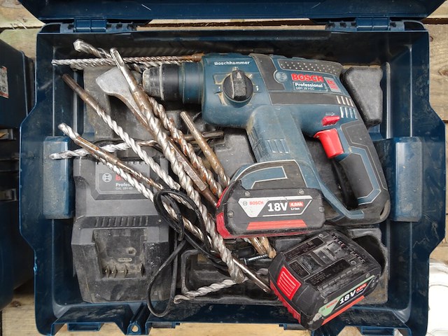 Accu klopboorhamer bosh - afbeelding 1 van  4