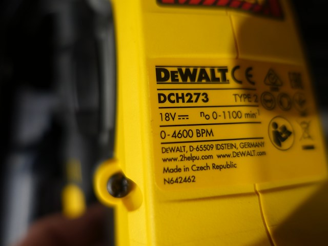 Accu klopboorhamer dewalt - afbeelding 2 van  2