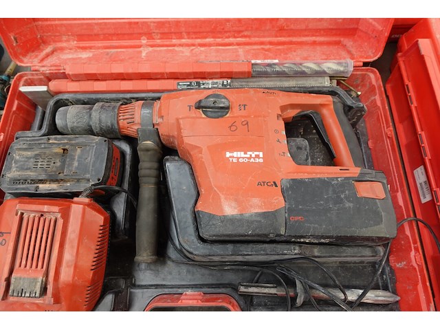 Accu klopboorhamer hilti - afbeelding 2 van  6