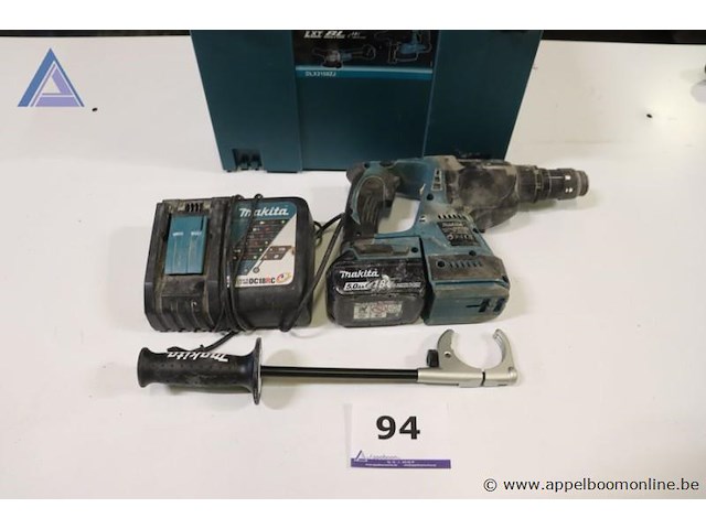 Accu klopboormachine - makita - dhr243 oplader - makita - dc18rc - afbeelding 1 van  3