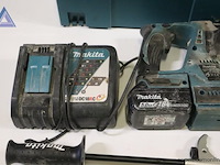 Accu klopboormachine - makita - dhr243 oplader - makita - dc18rc - afbeelding 2 van  3
