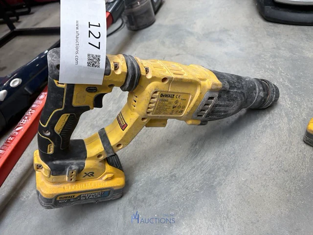Accu klopboormachine dewalt dch263 - afbeelding 3 van  4