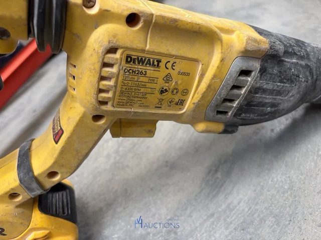 Accu klopboormachine dewalt dch263 - afbeelding 4 van  4