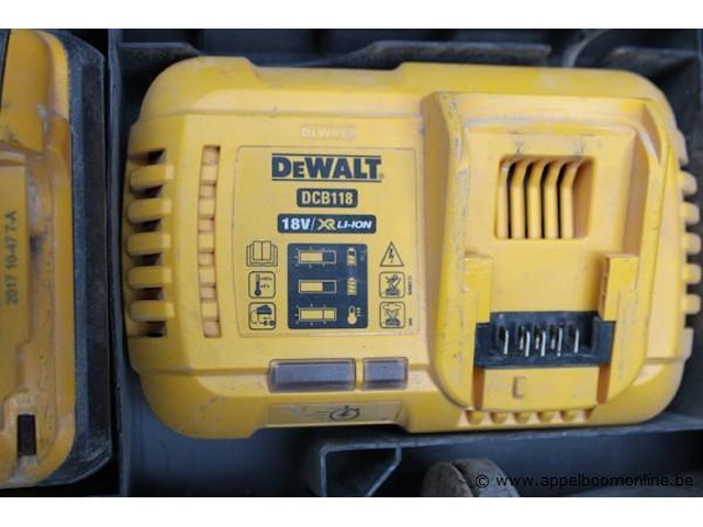 Accu klopboormachine dewalt vv extra batterij, werking niet ekend - afbeelding 3 van  5