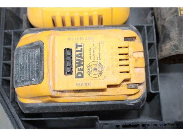 Accu klopboormachine dewalt vv extra batterij, werking niet ekend - afbeelding 4 van  5